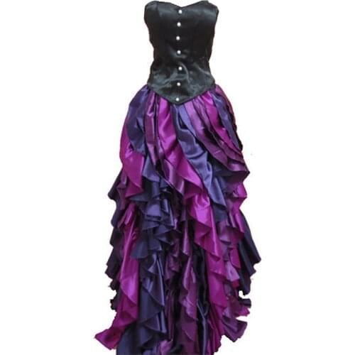 Dress Sea Witch Ursula Princess Dress Cosplay Purple Costume Custom Made