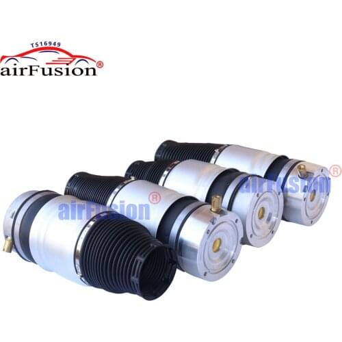 AirFusion New 4X Front Rear Air Suspension Air Spring Bags Fit Audi Q7 VWTouareg Cayenne 955 7L5616039E 7L5616019F 7L8616020D