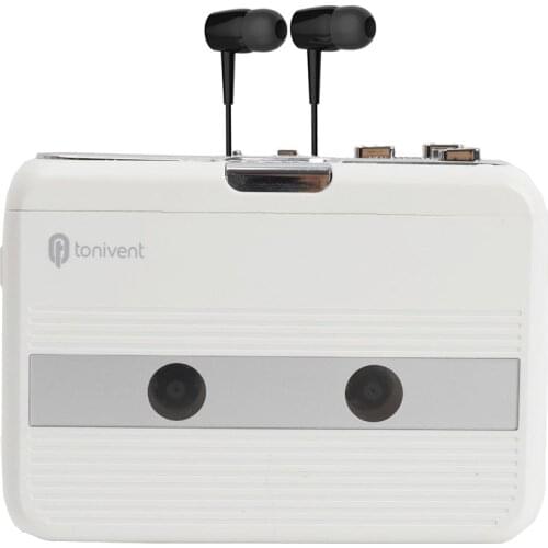 Portable Cassette Player Stereo Walkman Bluetooth-compatible Receiver and Transmitter Jack FM Radio USB Tape Player Free Headset