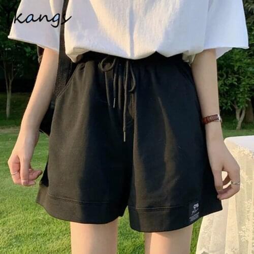 Summer Fitness Biker Sport Cycling Beach Shorts Female Korean Style Yoga Basic Gym Run High Waist Casual Basketball Shorts Women