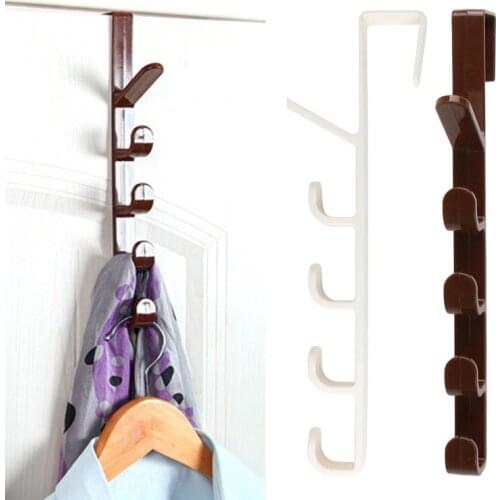 Hat Clothes Bag Hanger Hook Holder Cupboard Door Kitchen Cabinet Back Style Garbage Bags Storage Holder Rack Organizer Hanging