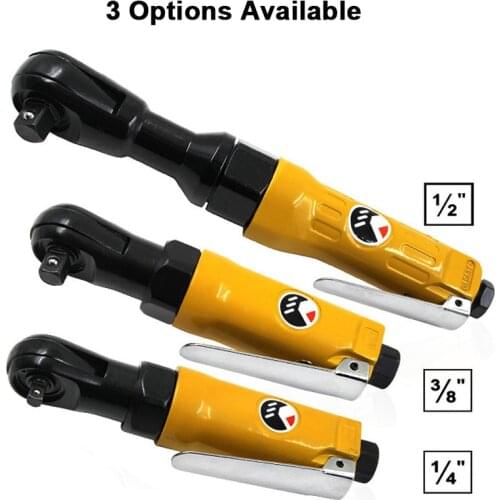 1/2 1/4 3/8 Pneumatic Air Ratchet Wrench Mini Spanner Wrench Car Bicycle Repair Tools