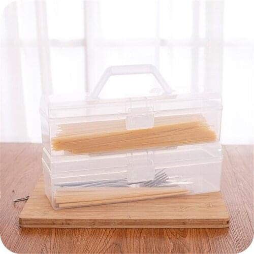 Storage Boxes Packing Case Package Storage Bag Moistureproof Dust-proof Fridge Food Container Cutlery Chopstick Box Kitchen 1pcs