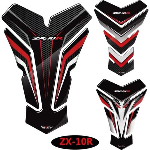 3D Resin Motorcycle Tank Pad Protector Sticker Case for KAWASAKI ZX10R ZX-10R Year General Models