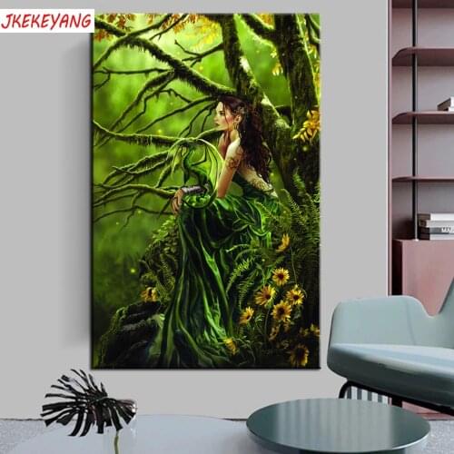 5D DIY square/round Diamond painting Beauty and dragon Cross Stitch Diamond Embroidery Pattern Rhinestone J3098