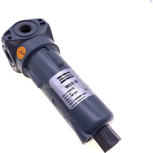 Free shiping genuine 1613822380(1613 8223 80) WSD25 16bar AC screw air compressor auto drain valve drain trap