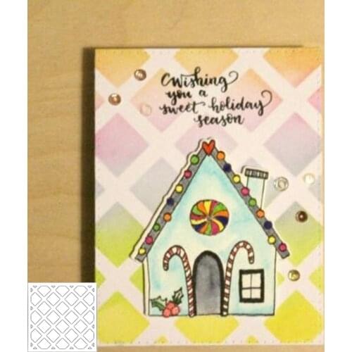 Large Square Stencil for DIY Scrapbooking New 2019 DIY Paper Cards Making Craft Fun Plastic Templates Decoration Embellishment