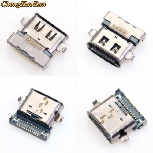ChengHaoRan 1-3pcs For Lenovo 2018 X1C X1Carbon 6th TYPE-C Jack DC Connector Laptop Socket Power Replacement