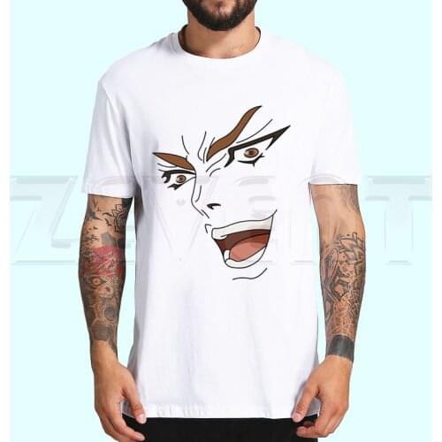 DIO BRANDO JoJo Bizzare Adventure T Shirts Short Sleeves T-shirt Fashion JoJo Bizarre Adventure Kujo Jotaro Tops Tees T-shirt