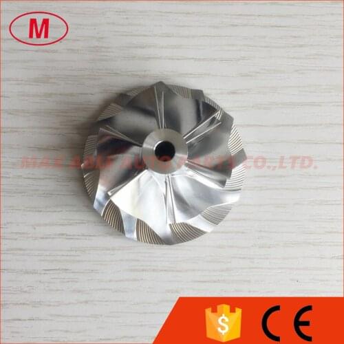 GT15-25 6+6 blades 702489-0001/5/4 36.39/49.00mm turbo billet/milling/aluminum 2024 compressor wheel for 717478/716213/716665