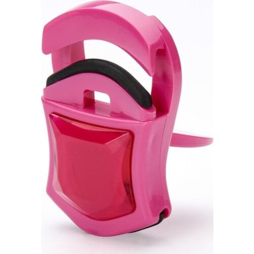 Rose Red Professional Mini Eyelash Curler Portable Eye Lashes Curling Clip Cosmetic Makeup Tool Accessories Eyelash Tools