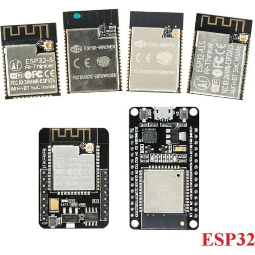 ESP32 Wireless Module ESP-WROOM-32 Development Board ESP32-S ESP32-A1S ESP32-WROVER-I ESP32-WROVER ESP32-CAM with OV2640 Camera