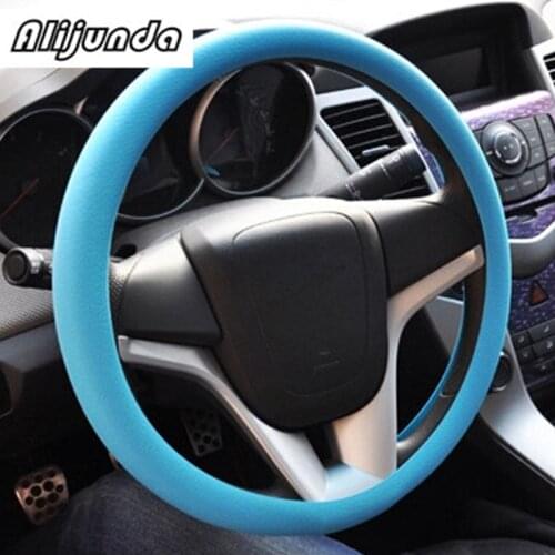 Soft Silicone Steering Wheel Cover Shell Skidproof Odorless Eco Friendly for Dodge Journey JUVC/Charger/DURANGO/CBLIBER/SXT/DART