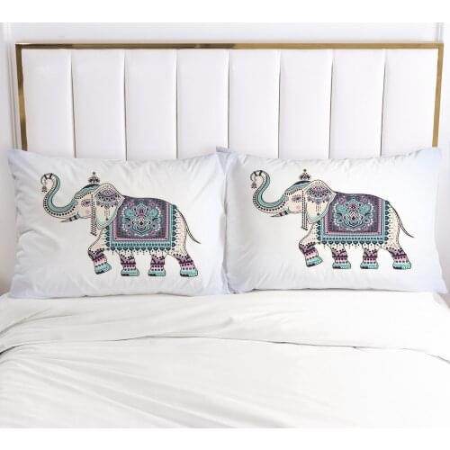 Customize 3D 2PCS Pillow Cases Decoration Throw Pillow Cover Bedding PillowCase 50x70 65x65 Home textile Bohemia Drop Ship