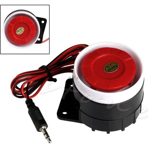 New Wired Mini Horn Siren Home Security Sound Alarm System 120dB DC 12V