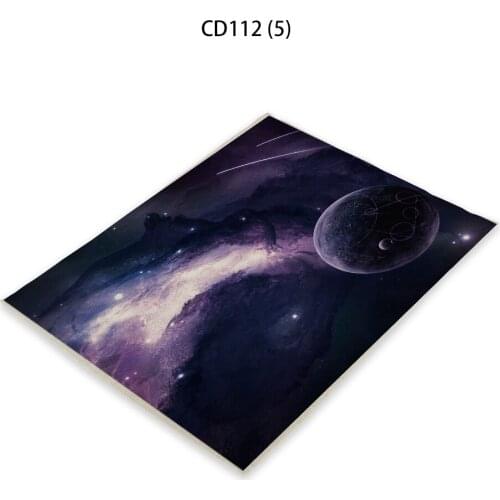 Universe Planet Placemat Placemat for Dining Table Outer Space Onderzetters Coasters Happy Restaurant Mat Servilletas De Tela
