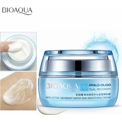 Hyaluronic Acid Moisturizing Face Cream Improve Dry Skin Anti Wrinkle Anti Aging Collagen Whitening Abundant Water Day Cream 50g