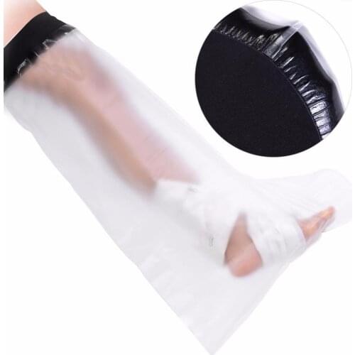 Adult Waterproof Cast Bandage Protector Relieve Pain Wound Fracture Leg Knee Cover For Shower Sealed Protection Posture Correct