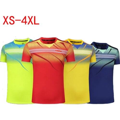 Men-Women-Girls Tennis T-Shirts,O-Neck Quick Dry Badminton jerseys,Camisetas Tenis Hombre, Ropa Tenis Hombre,baju badminton 3871
