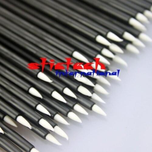 By ems or dhl 100packs 50 Pcs/Pack Disposable Eyeliner Liquid Wand Applicator Brush Eye Tool Brush Eyelash Extension Tools