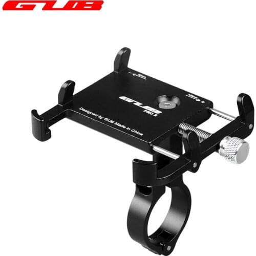 GUB PRO2 Bicycle Handlebar Aluminium Alloy Mobile Phone Holder For 3.5-6.2inch Smartphone GPS MTB Bike Motorcycle Stand Extender