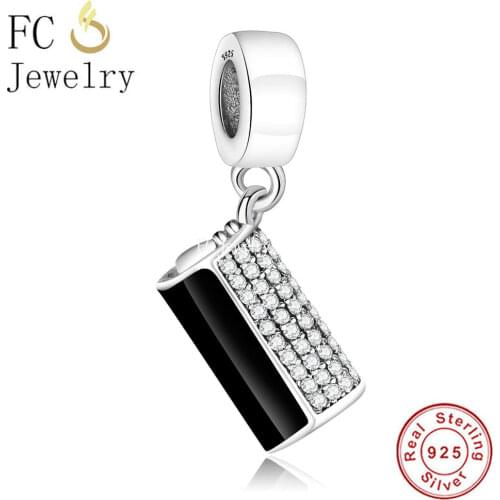 FC Jewelry Fit Original Brand Charms Bracelets Authentic 925 Silver Family Heart Animal Beads For making Women Berloque DIY