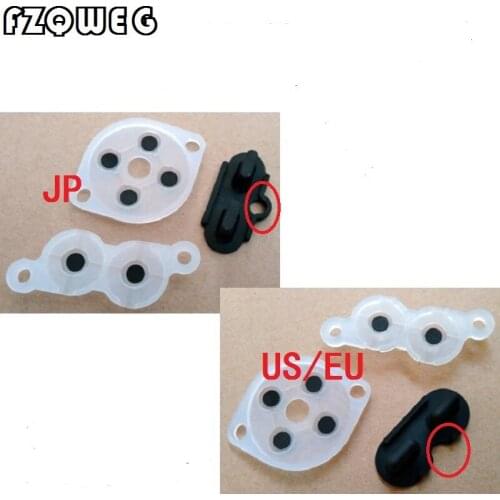 FZQWEG 20sets of Rubber Replacement Parts For NES FC Controller Joy Pad Silicon Conduct Rubber Button