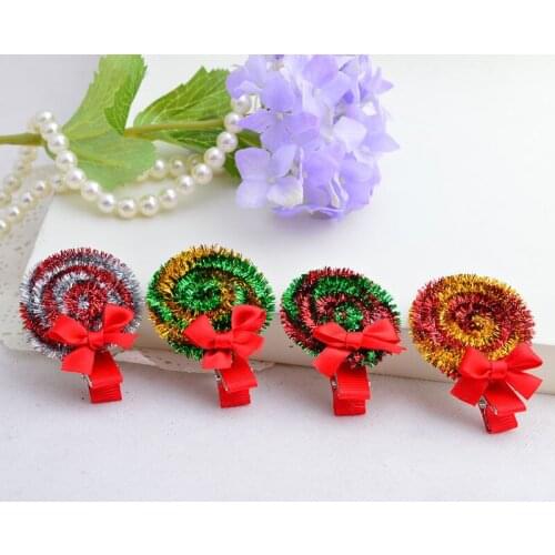Hot Sale!!! New Products Pet Dog Grooming Hair Bows Hair Accessories Clip For Dog Pet Bow Tie Clips Goods For Pets 50pcs