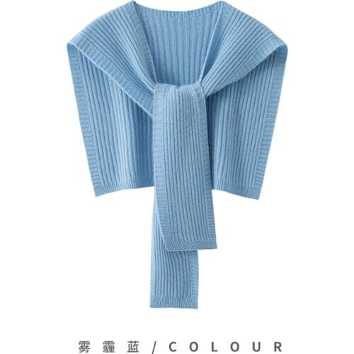 Cashmere Scarf Women Fashion All-matchshawl/cardigan/scarf all-match Korean Knitted Pashmina Shawl