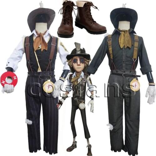 Game Identity V Norton Campbell Cosplay Costume New Survivor Prospector Original Skin Monster Manager Cosplay Halloween Uniforms