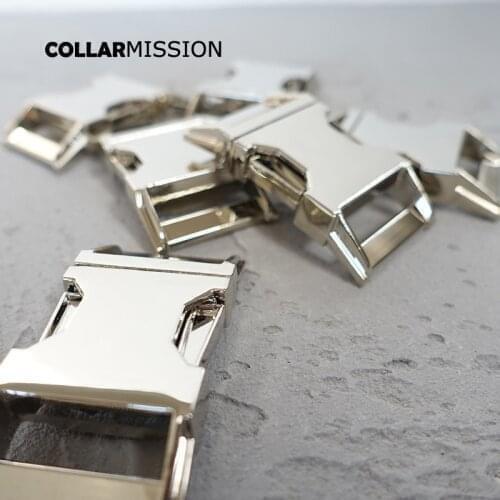 50pcs/lot Metal release buckle 30mm for diy dog collar pet supplies accessory parachute cord durable hardware CK30Y