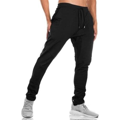 New 2021 Autumn Fitness Mens Gyms Pants Fashion Men Sweatpants Slim Fit Mens Joggers Bodybuilding Sweat Pants Size 3XL