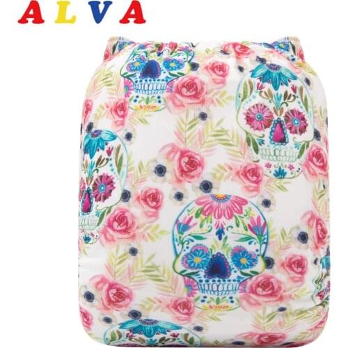 New Arrival! Alvababy ECO-friendly Cloth Nappy Easy to Use Baby Cloth Diaper with Insert