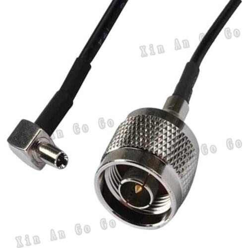 RF Coaxial cable N to TS9 connector N male to TS9 right angle for Sierra Wireless USB Sticks Extension cord Pigtail Cable RG174