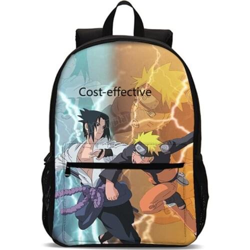 Naruto Naruto Backpack Cartoon School Bag Anime Book Bag Boy School Backpack Children Knapsack Cute Satche Childrens Gift