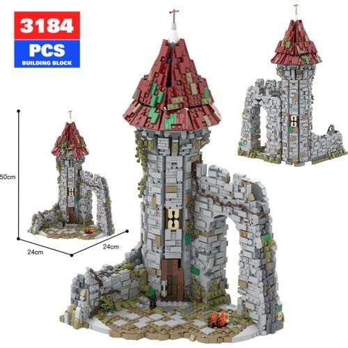 City Architecture MOC Creator Expert House Game Castle Dark Souls Smithy Stores Building Blocks Bricks Architecture Kids Toys