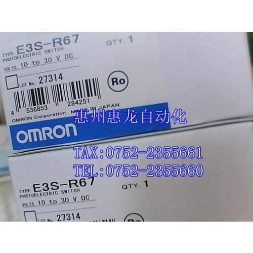 [ZOB] Supply of new original omron Omron photoelectric switch E3S-R67 factory outlets