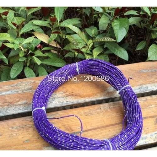 1 Meter 0.35 square purple spot High temperature resistant wire and cable car wire