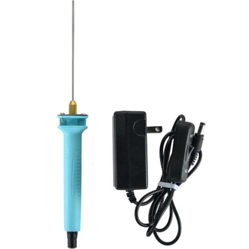 15W Handheld Electric Foam Cutter Portable Foam Cutting Pen Styrofoam Cutting Tool Engraver with Power Adapter (10cm/ 3.9in)