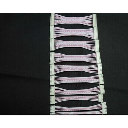 8P-8P XH2.54MM 200MM, 26AWG XH same direction, Electronic line Connecting line,Color red white
