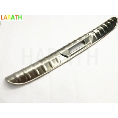 Accessories Stainless Steel Inner Rear Bumper Protector Plate Cover Trim For Peugeot 308 2014 2015 2016 2017 2018