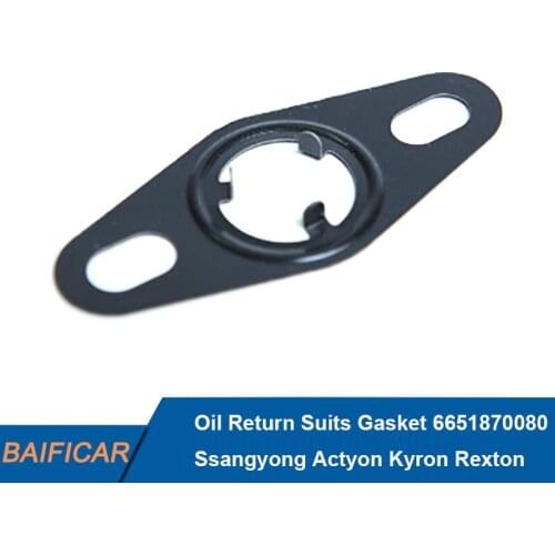 Baificar Brand New Genuine Oil Return Suits Gasket 6651870080 For Ssangyong Actyon Kyron Rexton