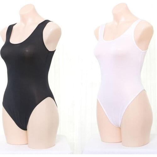 Bikini 2019 Sexy Vest Transparent Open file Japanese lovely girl Beach Sun bath swimwear women one piece swimsuit women monokini