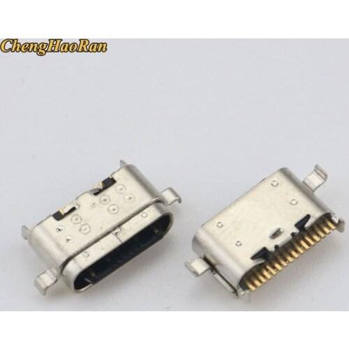 ChengHaoRan 1pcs Micro USB Jack Charging Port USB Connector Socket Dock For ASUS ZenFone 6 2019 ZS630KL For Lenovo P10 TB-X705F