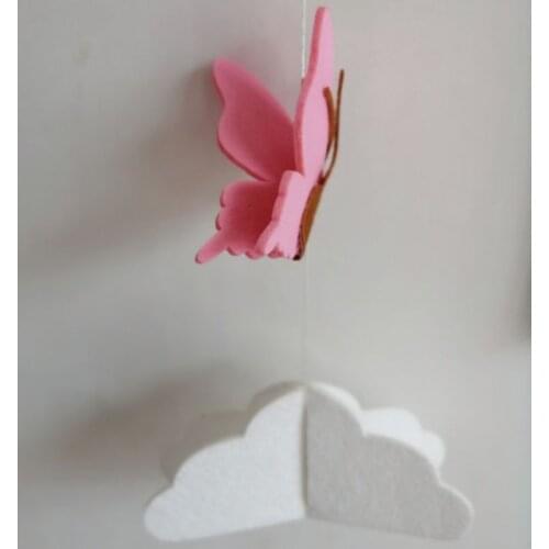 Baby Crib Felt Pendant Musical Mobile Rattle Infant Cot Wind Chime Bed Bell Toys