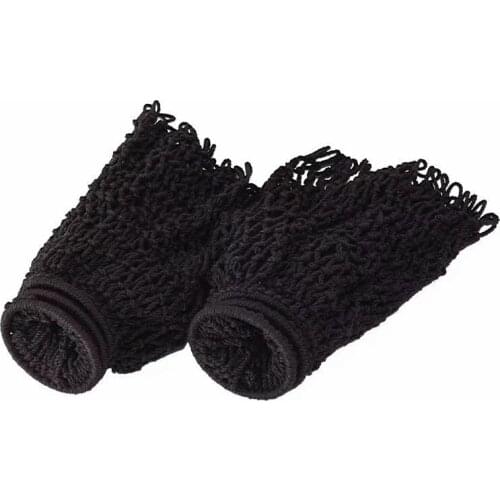 Pool table pockets Strong Nylon Waved Billiards Table drop pocket-Netpocket-Black/White(optional) Set of 6 PCS