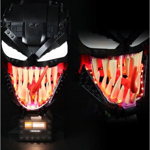 BrickBling Led Light Kit For 76187 Helmet Collectible Building (NOT Include Building Bricks)