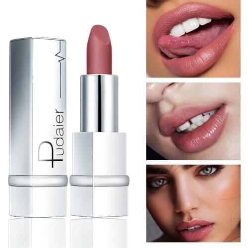 Red Velvet Sexy Lipstick Natural Color Rich Cosmetic Makeup Women Long Lasting Tint Matte Lipstick