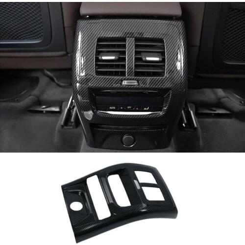 Matte ABS Chrome Car Side Air Conditioner Vent Outlet Cover Trim Moldings Car Styling Auto Accessories For BMW X3 2018