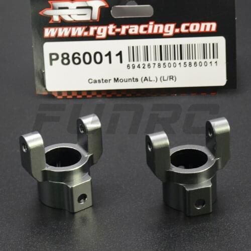 Metal Left Right Steering Caster Fixed Mount P860011 for 1/10 RGT EX86100 Remote Control Crawler Cars Original Accessories